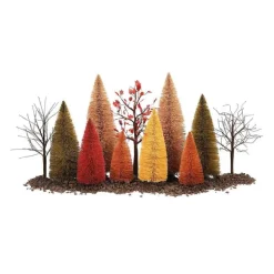 Department 56 Village Halloween Accessories<A Splendid Fall Landscape Set