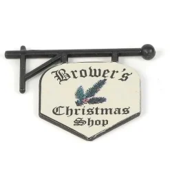 Department 56 Replacement Parts<Brower's Christmas Shop Sign