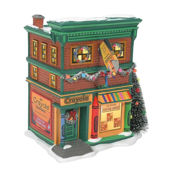 Department 56 Original Snow Village<Crayola Crayon Store