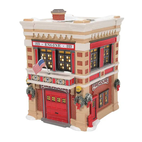Department 56 Original Snow Village<Engine 223 Fire House