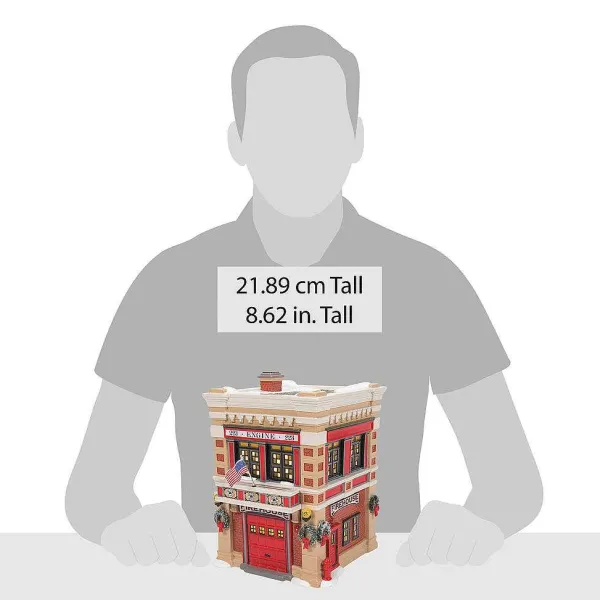 Department 56 Original Snow Village<Engine 223 Fire House