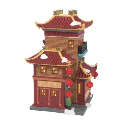 Department 56 Christmas In The City<Fe Lunar Dragon Tea House