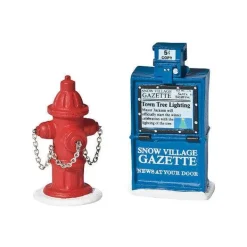 Department 56 Village Accessories<Fire Hydrant Paper Box