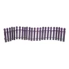 Department 56 Village Halloween Accessories<Ghoulish Purple Glitter Fence