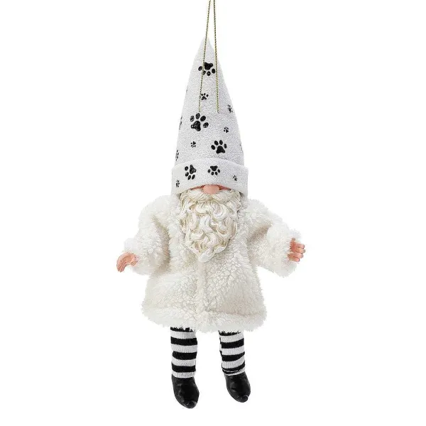 Department 56 Sale<Gnome Furry Pet Orn Wht