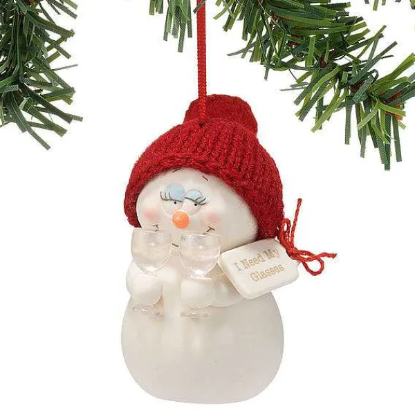 Department 56 Snowpinions<I Need My Glasses Ornament