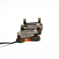Department 56 Village Halloween Accessories<Lit Haunted Boardwalk