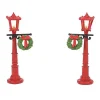 Department 56 Village Accessories<Red With Greens Street Lights