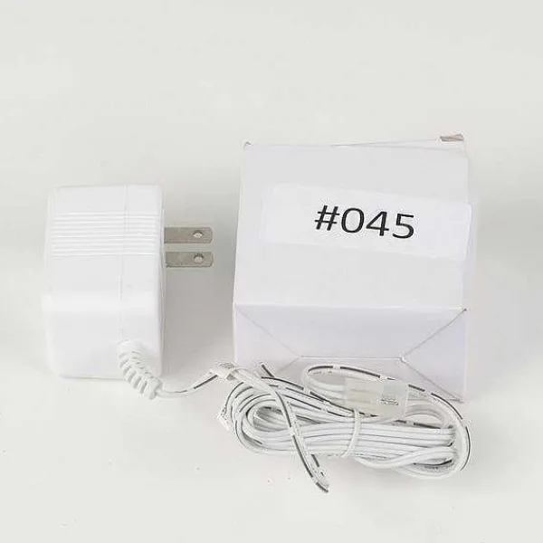 Department 56 Replacement Parts<Replacement Adapter 3V Dc 500Ma White Male Aux Clip