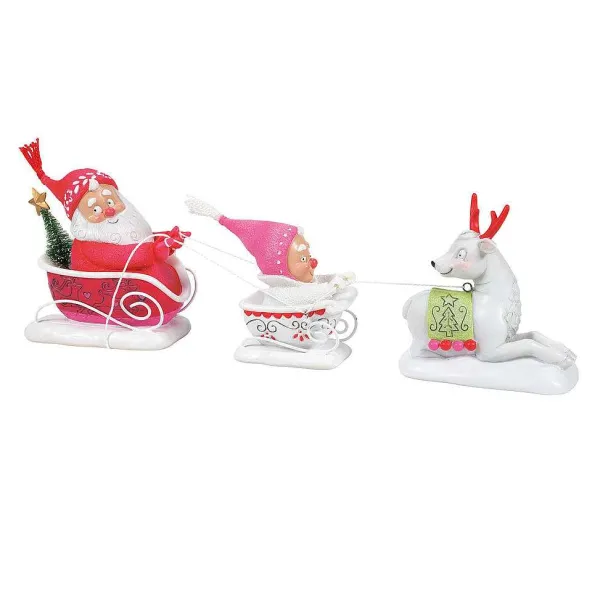 Department 56 Snowpinions<Sleigh Away Gnome