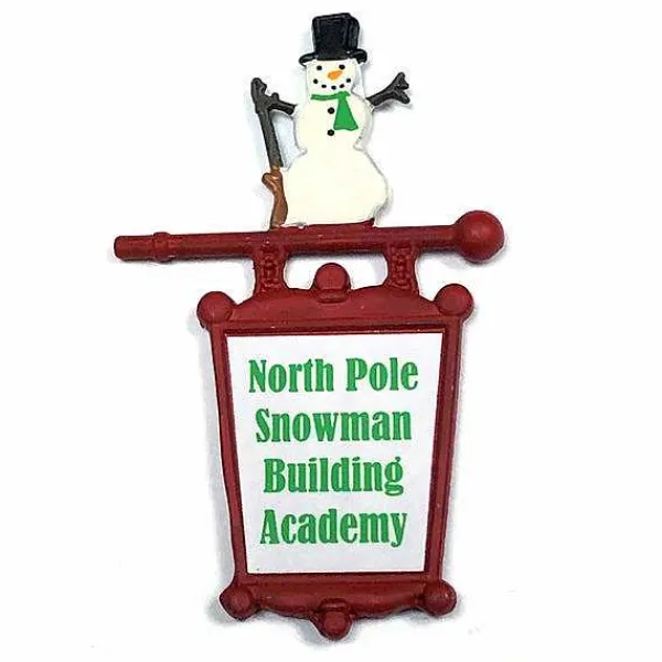 Department 56 Replacement Parts<Snowman Building Academy Sign