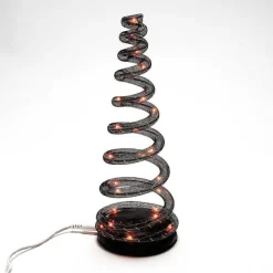 Department 56 Village Halloween Accessories<Spiralight Led Tree Orange