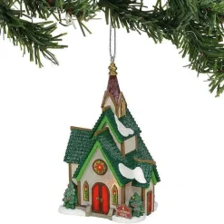 Department 56 North Pole Series<St. Nicholas Chapel Orn