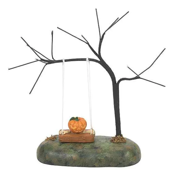 Department 56 Village Halloween Accessories<Swinging Scary Gourd