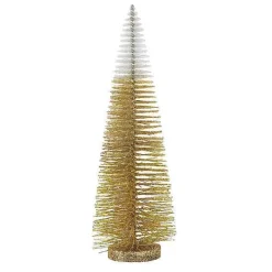 Department 56 Christmas Basics<Tall Gold Variegated Tree