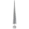 Department 56 Christmas Basics<Tall Silver Glitter Spike Tree