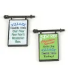 Department 56 Replacement Parts<Village Health Club Sign- 2 Sided
