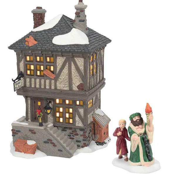 Department 56 Dickens A Christmas Carol<Visiting The Miner's Home