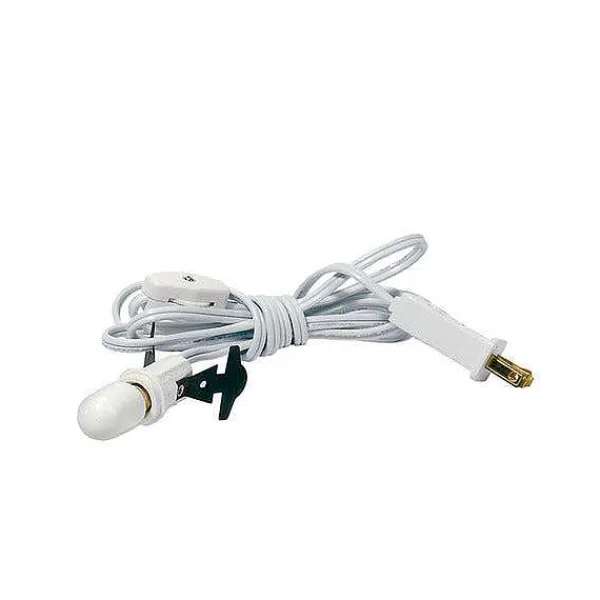 Department 56 Replacement Parts<White Single Light Cord Set #021
