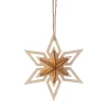 Department 56 Flourish<Wooden Star Orn