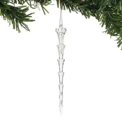 Department 56 Christmas Basics<Xmbar Clear Icicle Orn
